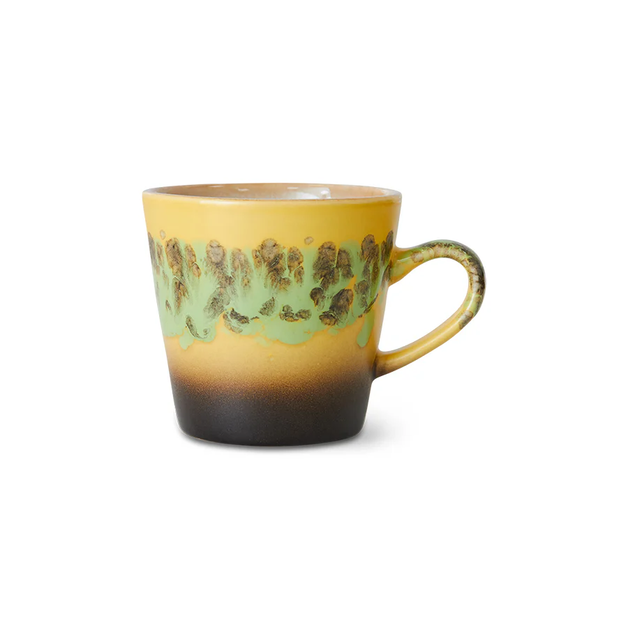 70s ceramics: Americano Mug Kelp