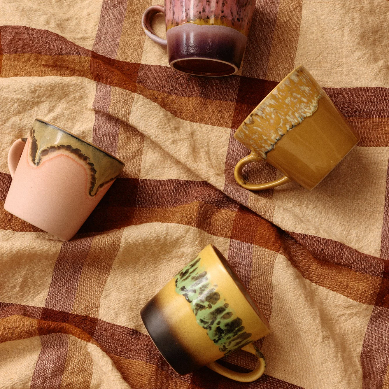 70s ceramics: Americano Mug Blossom - Image 2