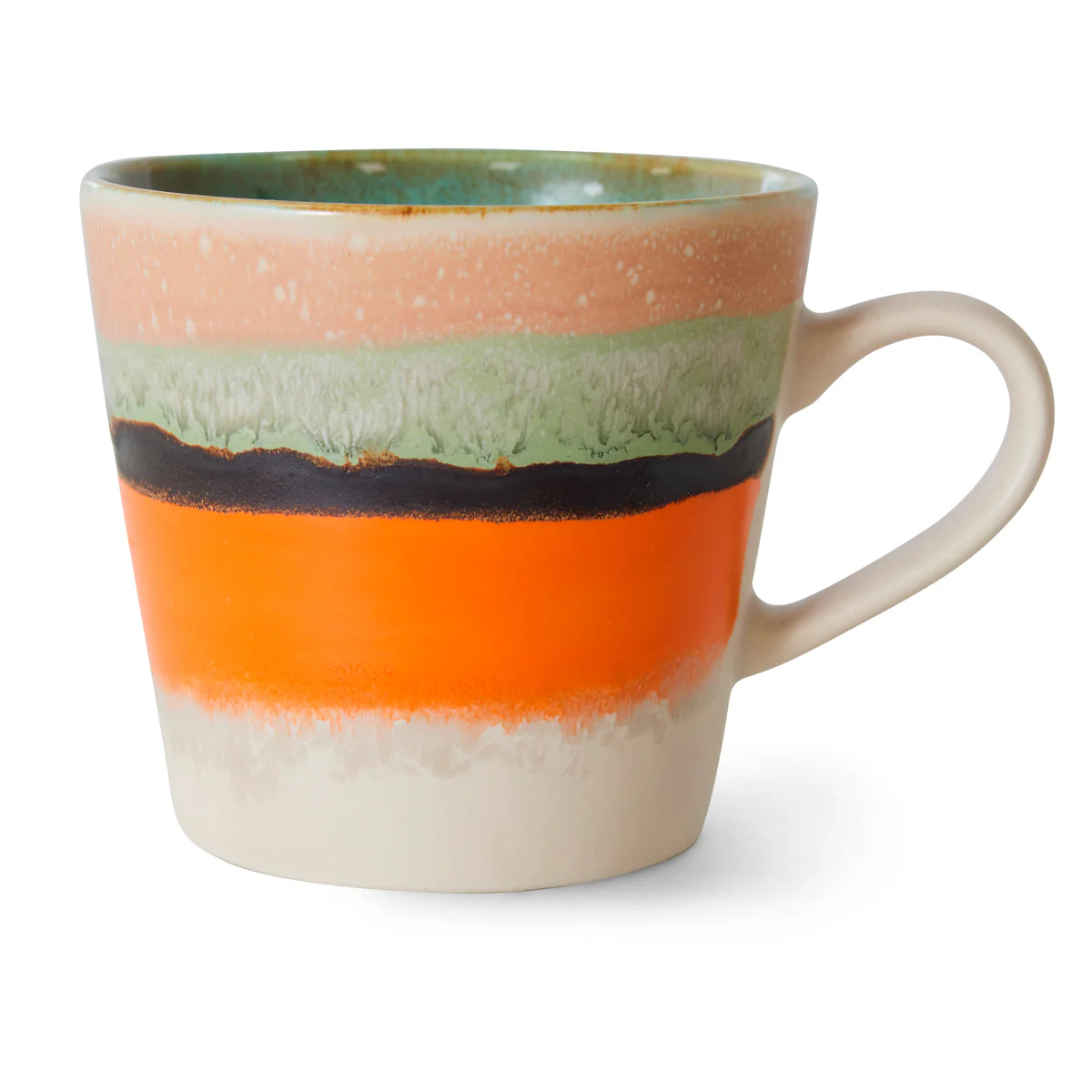70s Ceramics Cappuccino Mug Burst