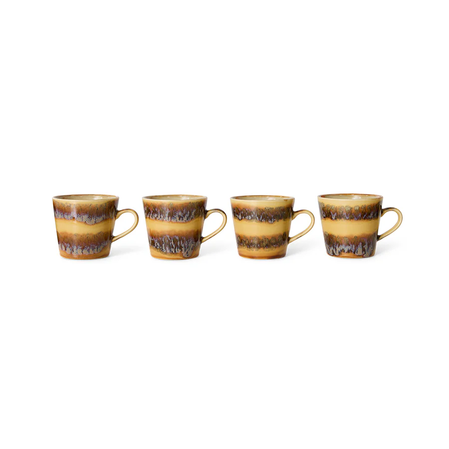 70s Ceramics Cappuccino Mug Cliffs - Image 4