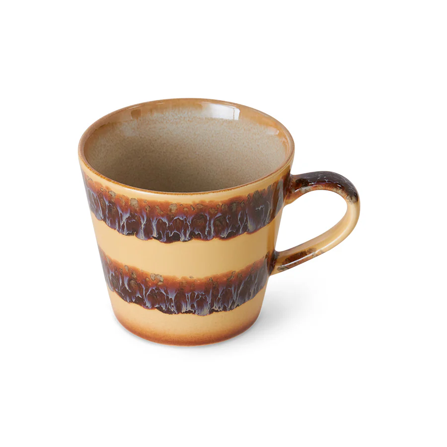 70s Ceramics Cappuccino Mug Cliffs - Image 5