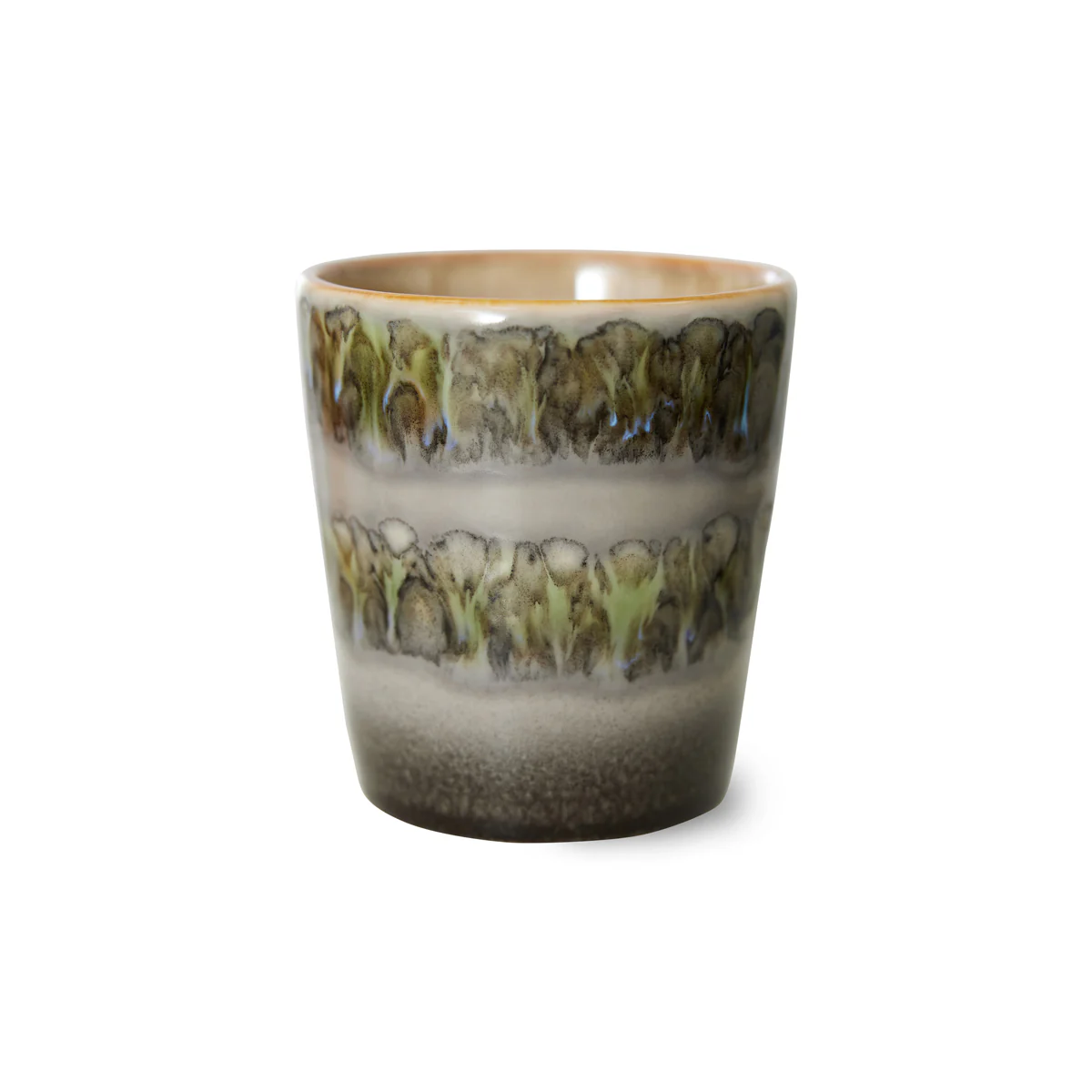 70s Ceramics Coffee Mug Fern
