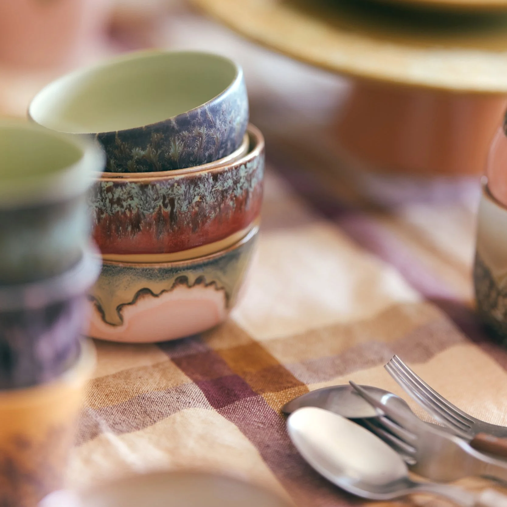 70s Ceramics: Dessert Bowls - Harbour, Set of 4 - Image 2