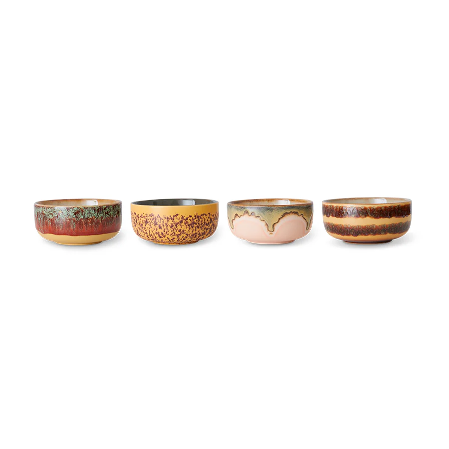 70s Ceramics: Dessert Bowls - Harbour, Set of 4 - Image 5