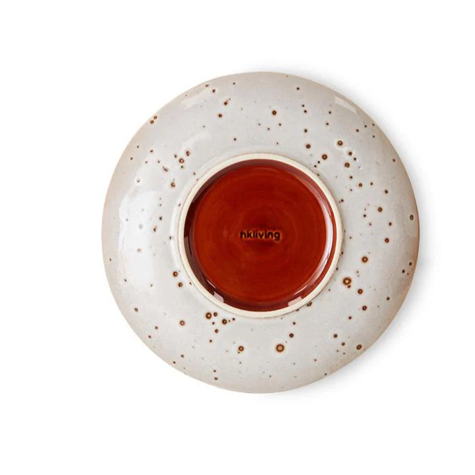 70s Ceramics Dessert Plates Lychee (set of two) - Image 4