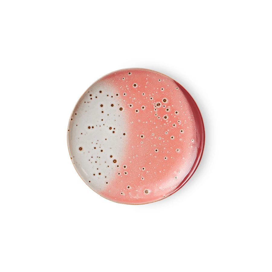 70s Ceramics Dessert Plates Lychee (set of two) - Image 7