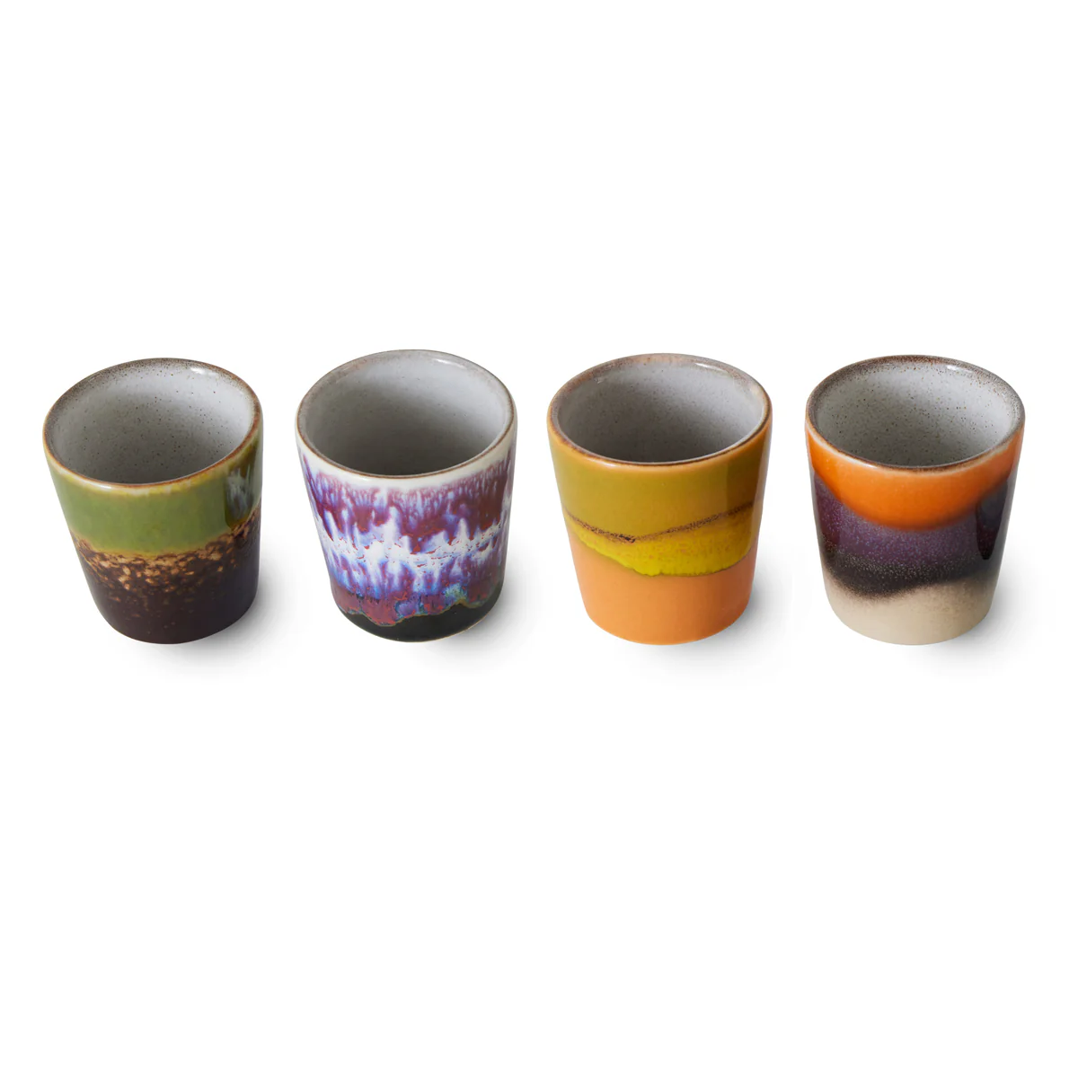 PRE ORDER 70s Ceramics: Egg Cups Island (set of 4) - Image 5