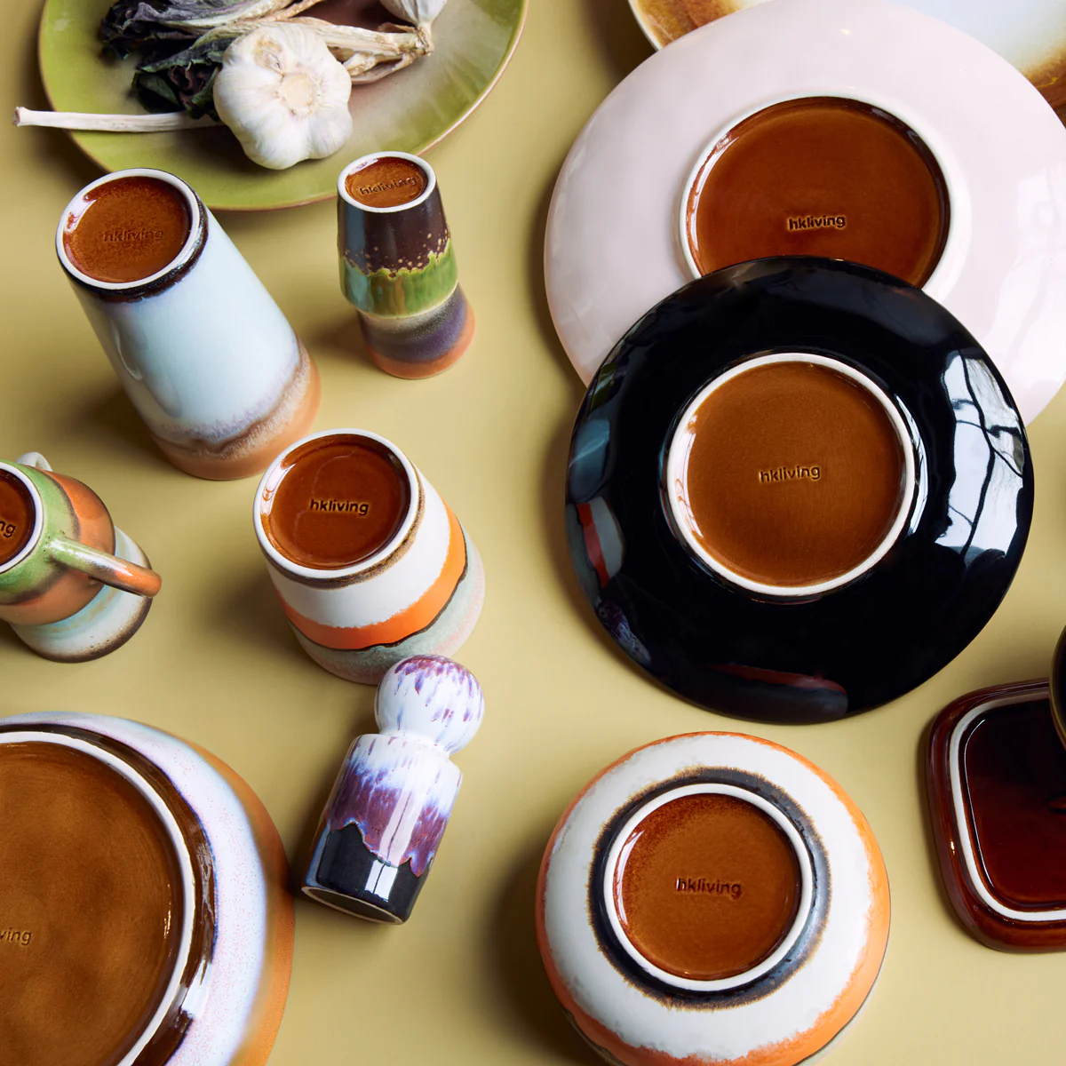 70s Ceramics Latte Mug Ash - Image 2