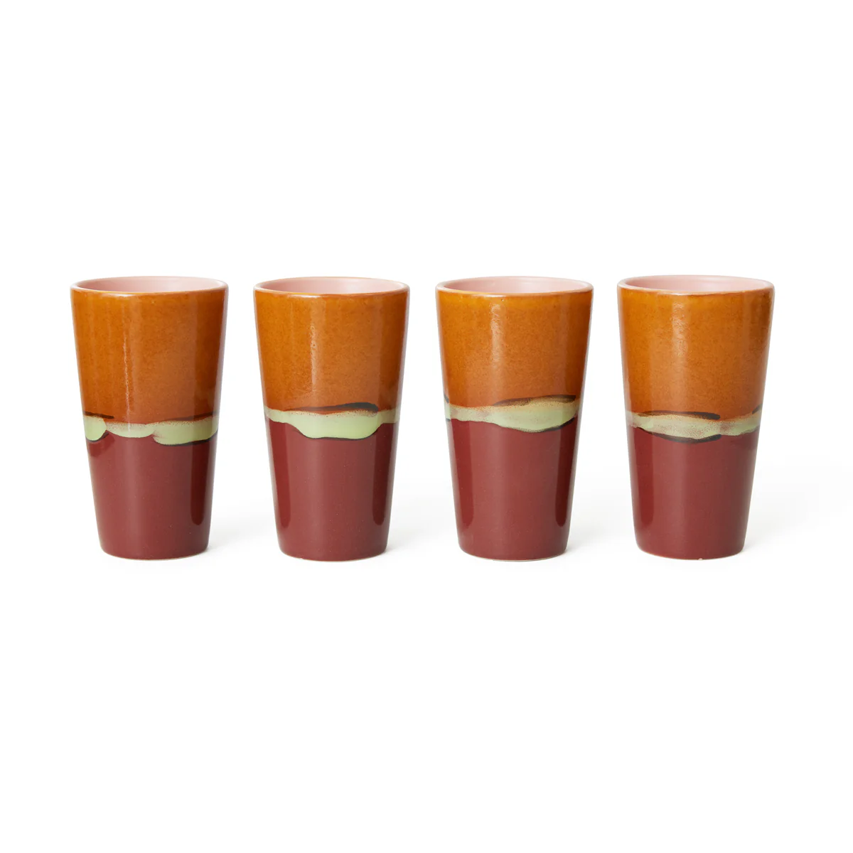 70s Ceramics Latte Mug Clay - Image 4