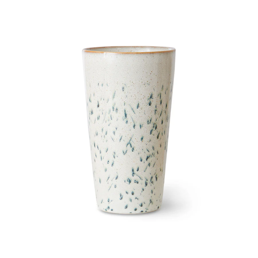 PRE ORDER 70s Ceramics Latte Mug Hail - Image 3