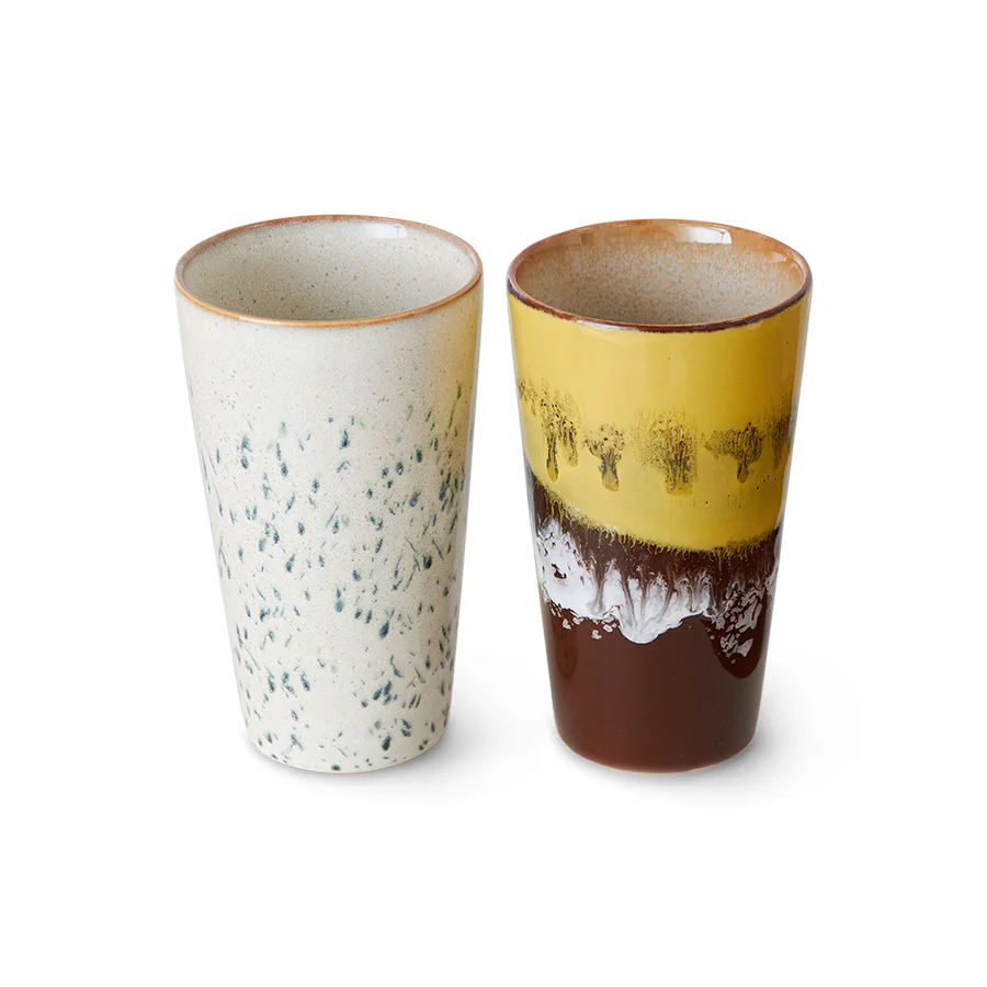 Ceramics Latte Mugs Brine (set of 2) - Image 3
