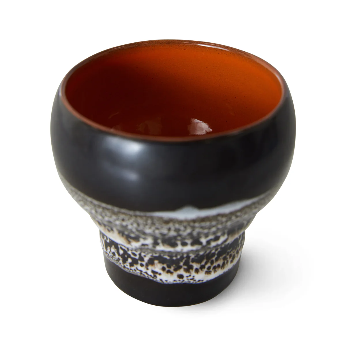 70s Ceramics Lungo Mugs Basalt (set of 2) - Image 4