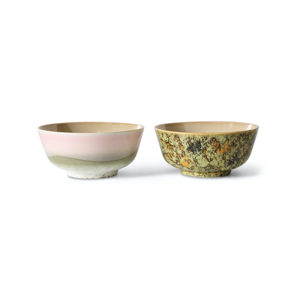 70s Ceramics: Ramen Bowl Ascend, Set of 2 - Image 4