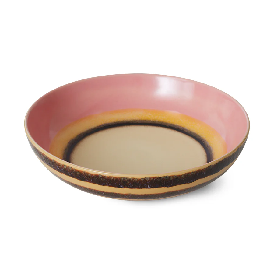 70s Ceramics Salad Bowl Serene - Image 3