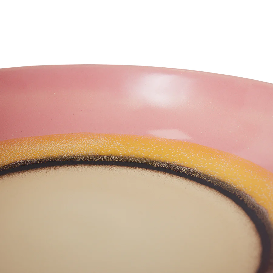 70s Ceramics Salad Bowl Serene - Image 4