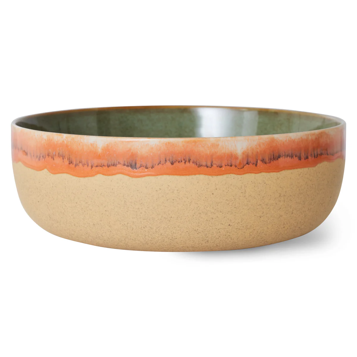70s Ceramics Salad Bowl Shore