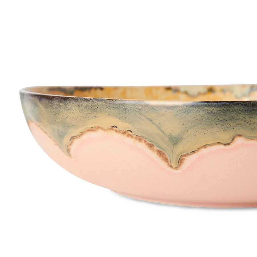 Pre-order 70s Ceramics Salad Bowl Sunflower - Image 7
