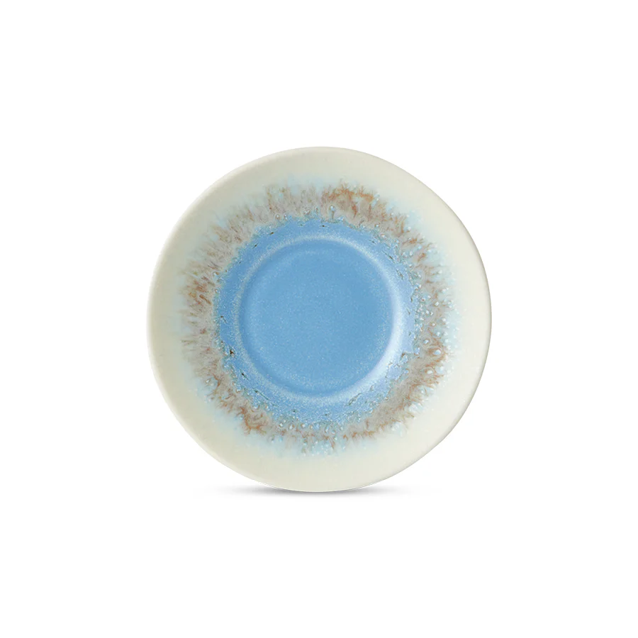 70s Ceramics: Saucers (Set of 4) Ocean - Image 7