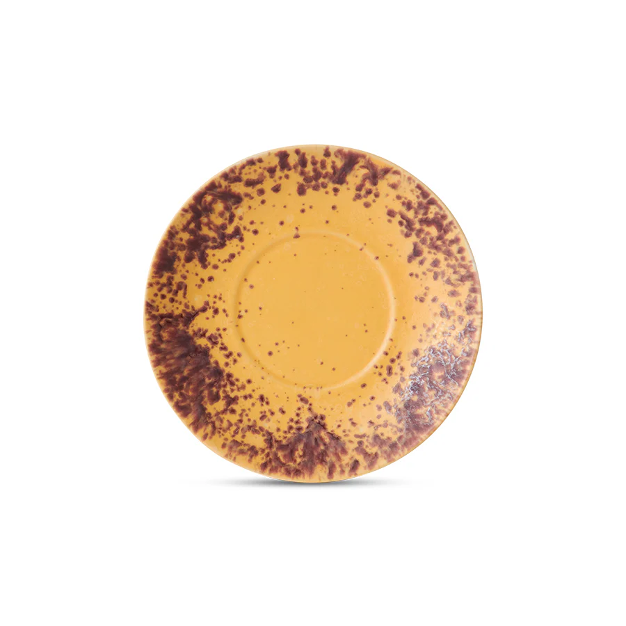 70s Ceramics: Saucers (Set of 4) Ocean - Image 8
