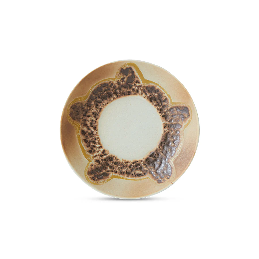 70s Ceramics: Saucers (Set of 4) Ocean - Image 9
