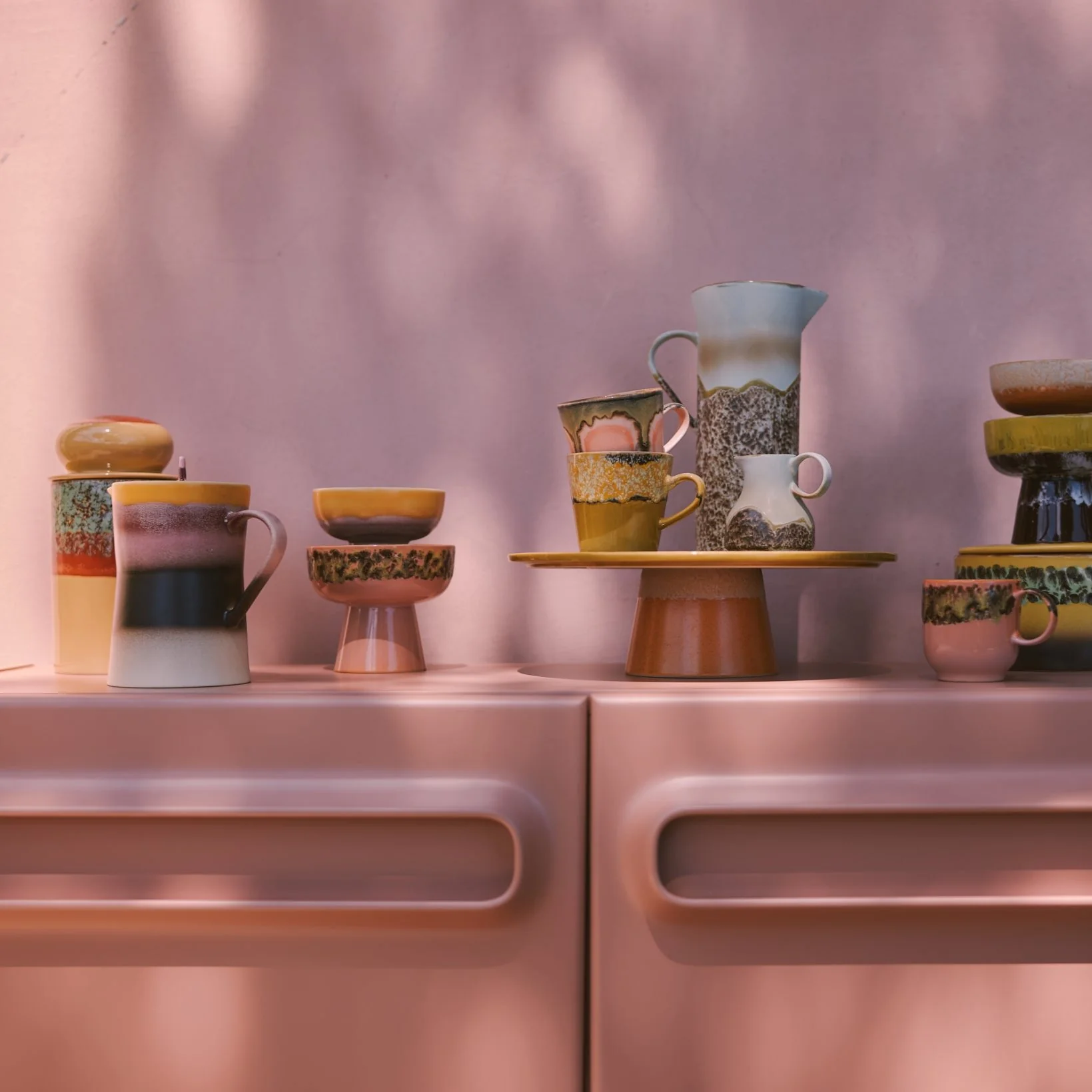 70s ceramics: Americano Mug Blossom - Image 3