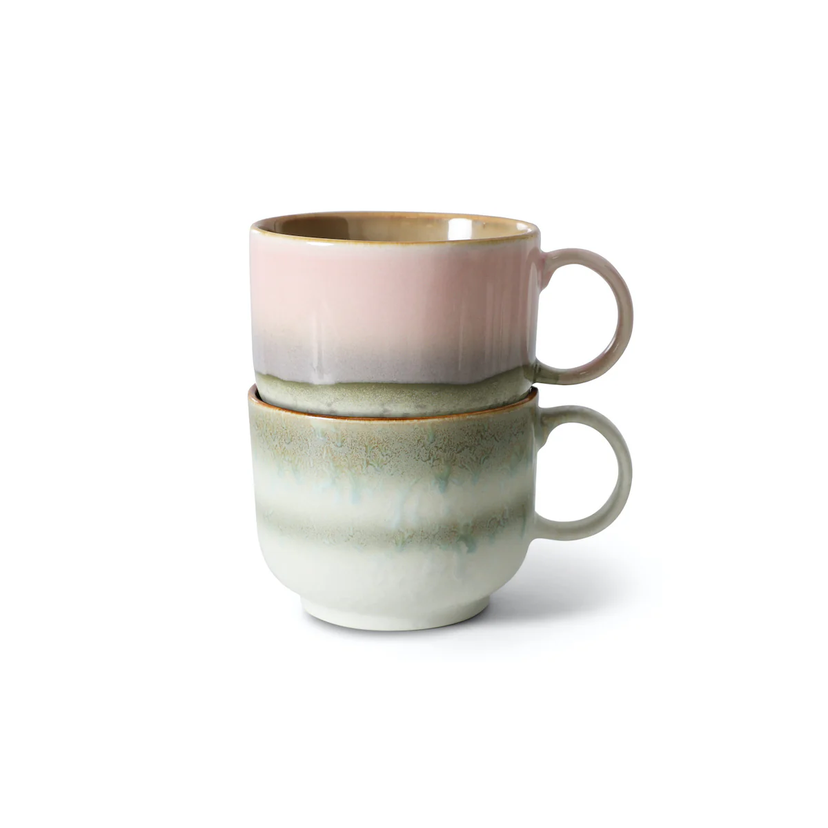 70s Ceramics: Tea Cups Nova, Set of 2