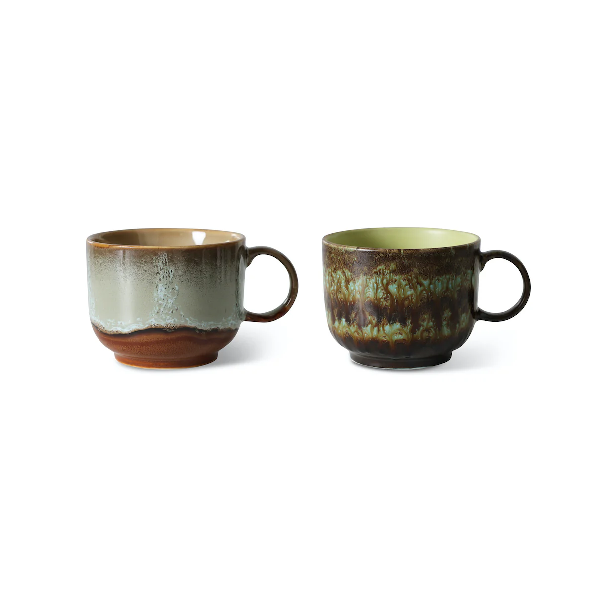 PRE ORDER 70s Ceramics: Tea Cups Odyssey, Set of 2 - Image 4