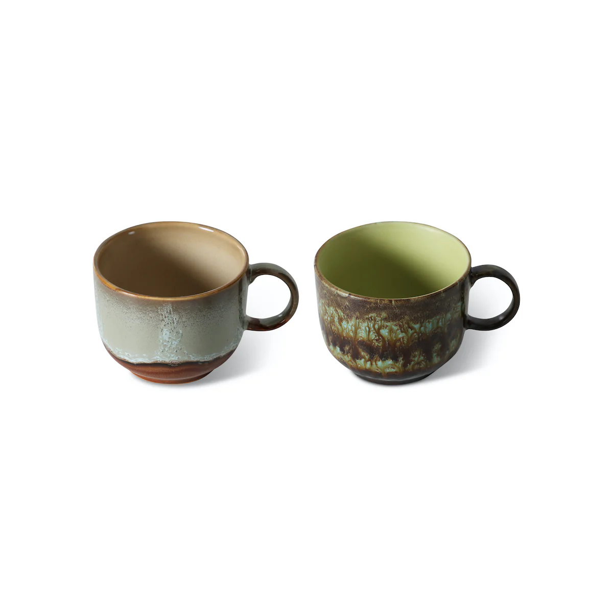 PRE ORDER 70s Ceramics: Tea Cups Odyssey, Set of 2 - Image 5