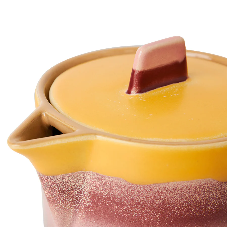 Pre-order 70s Ceramics: Tea Pot Sunset - Image 3