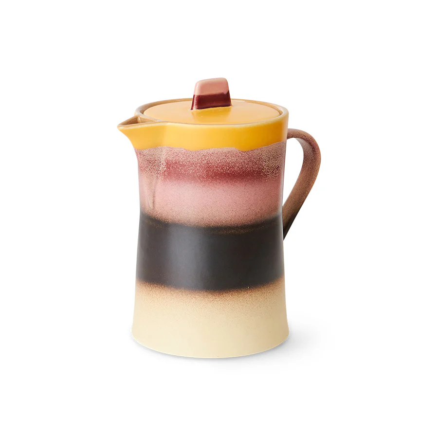 Pre-order 70s Ceramics: Tea Pot Sunset - Image 4