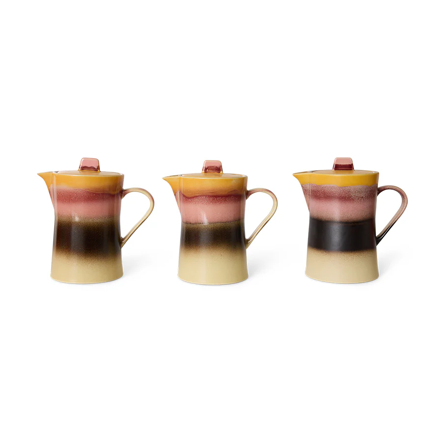Pre-order 70s Ceramics: Tea Pot Sunset - Image 5