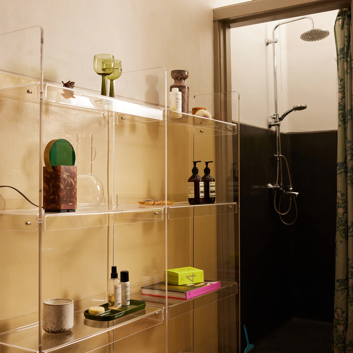 Acrylic Cabinet 160cm Clear - Image 2