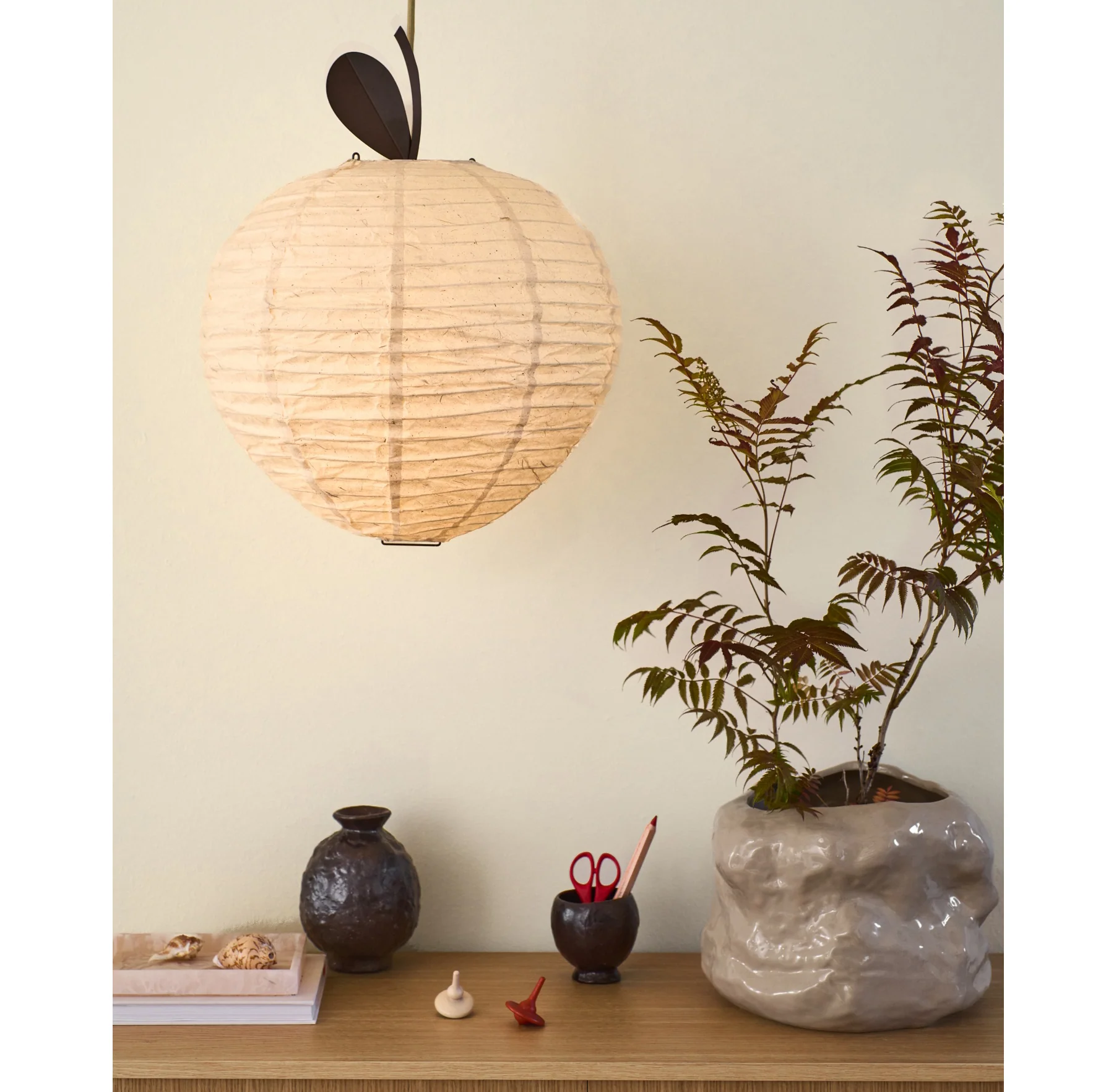 Apple Lampshade - Natural - Image 2