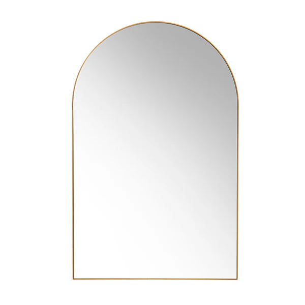 Arch Wall Mirror Brass