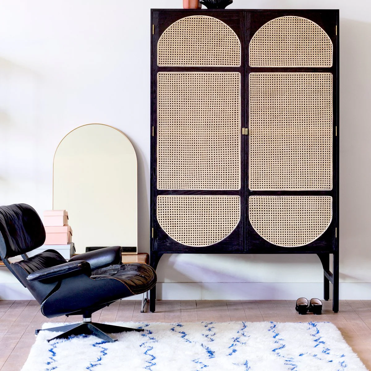 Arch Wall Mirror Brass - Image 3