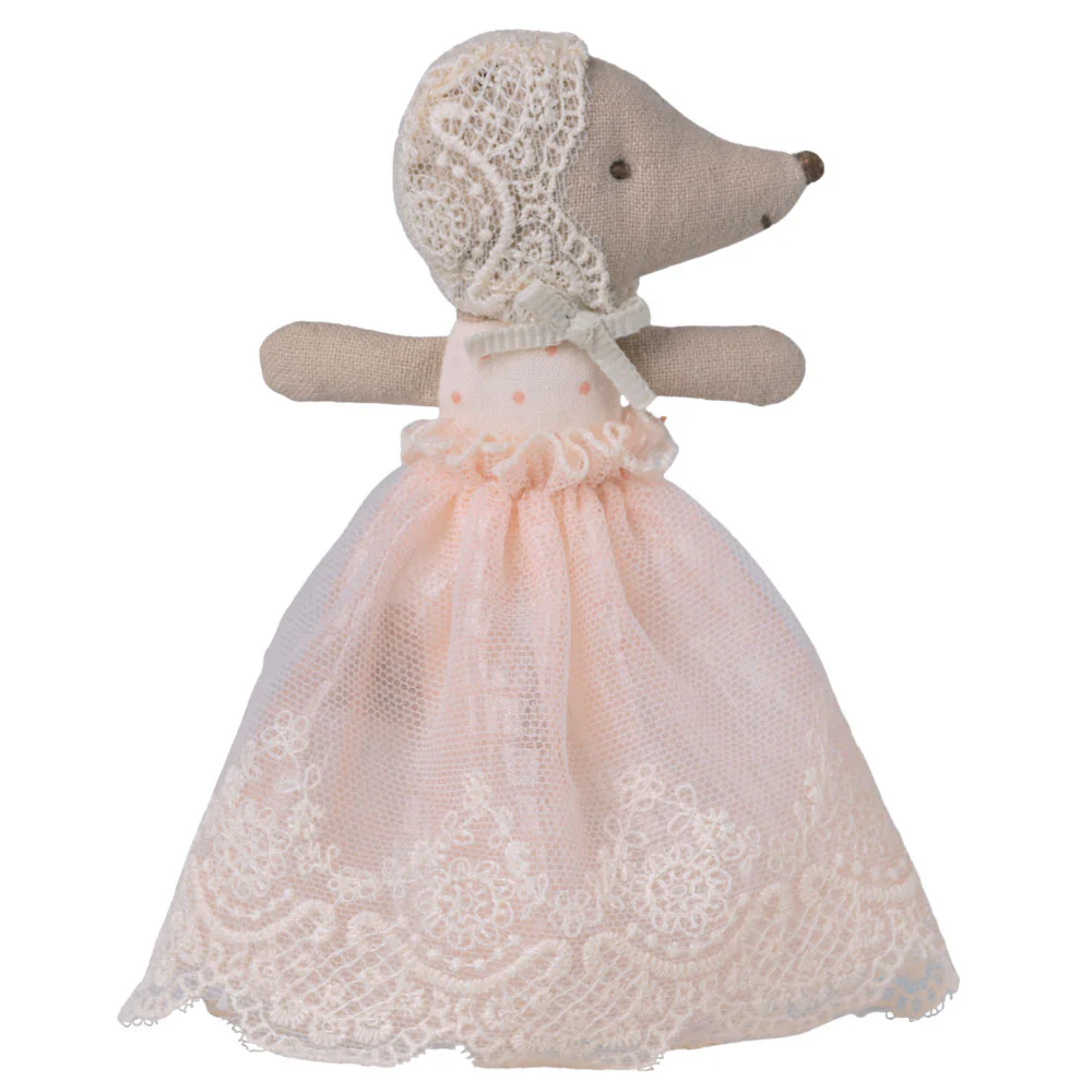 Baby Mouse In Gown - Powder - Image 2