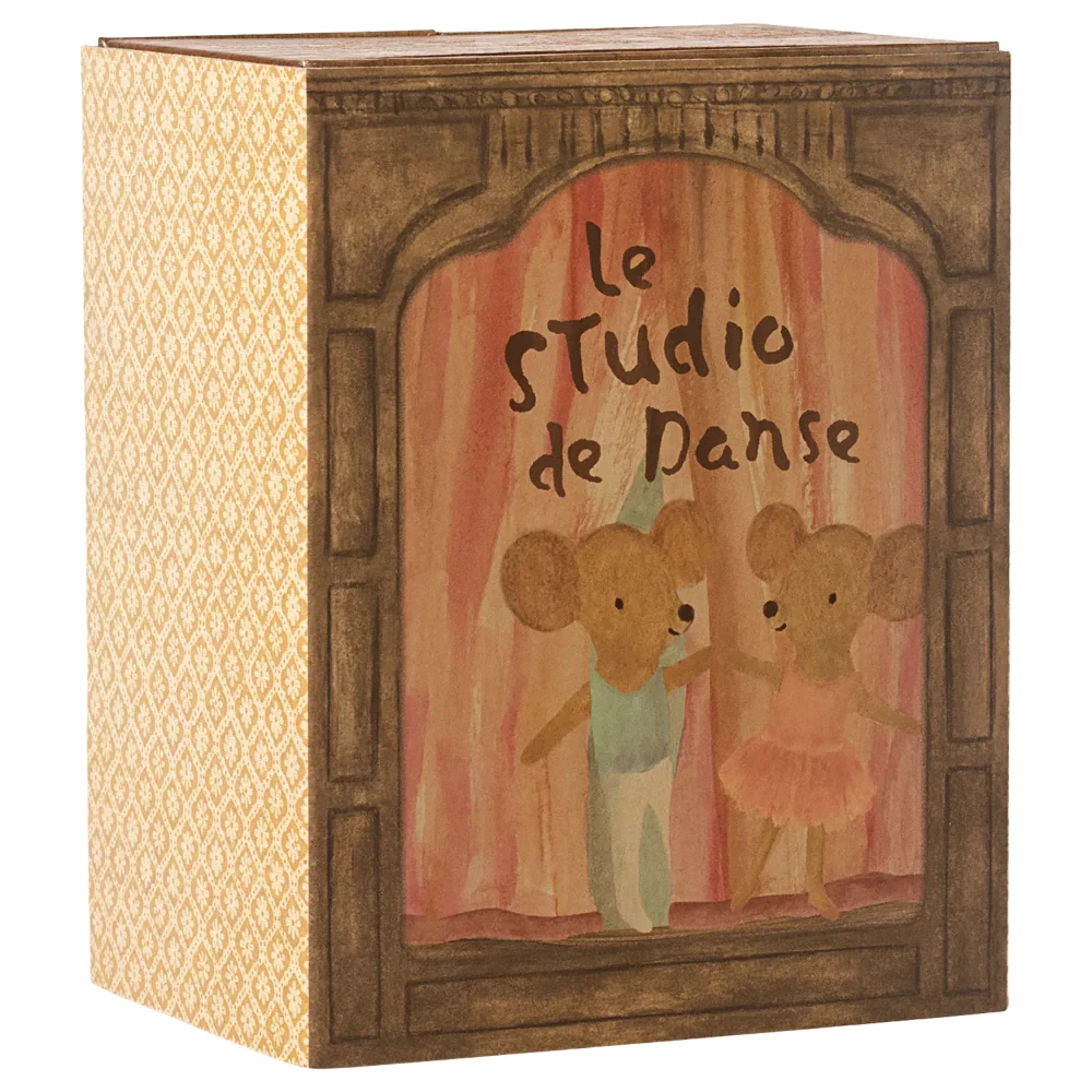 Ballet Mice In Dance Studio, Little Sister And Brother - Image 3