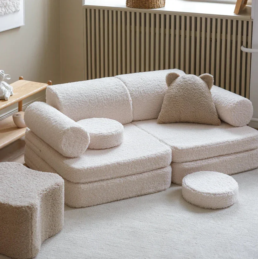 Cream White Settee - Image 6