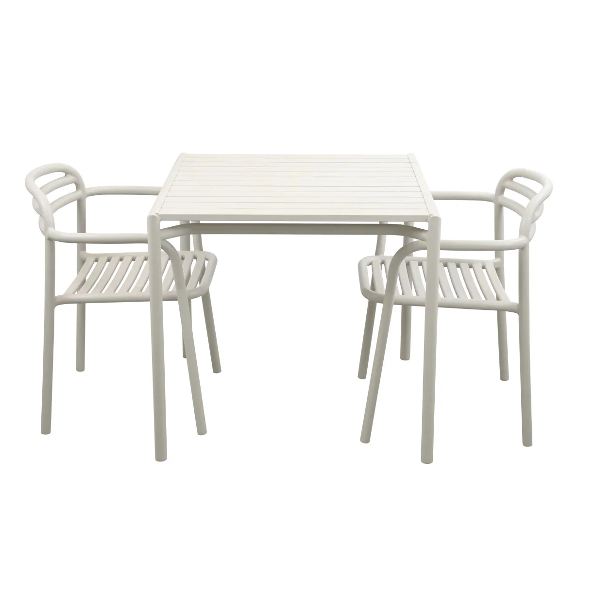 Bliss Dining Table Inc 2 Armchairs - Image 6