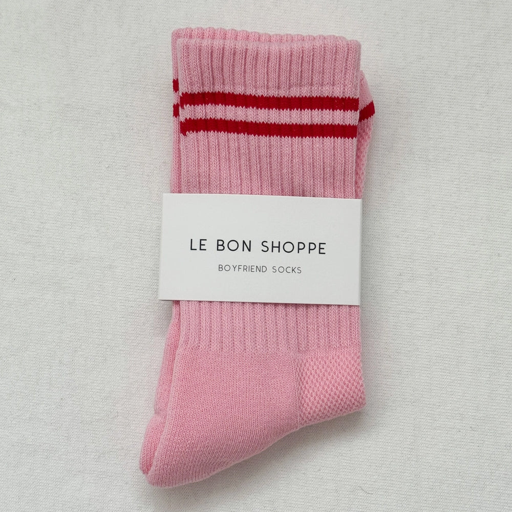 Boyfriend Socks: Amour Pink - Image 2