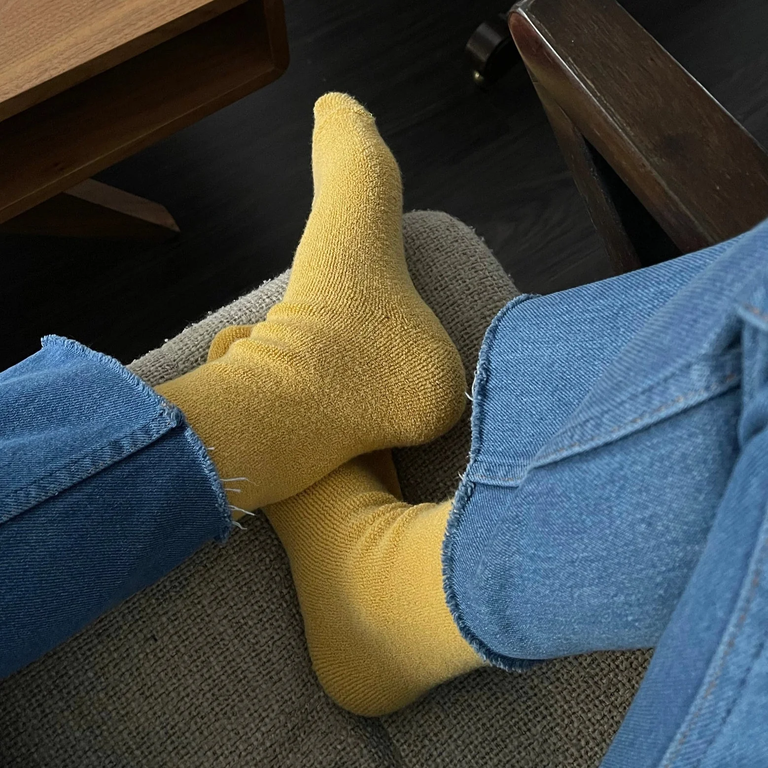 Boyfriend Socks: Butter - Image 2