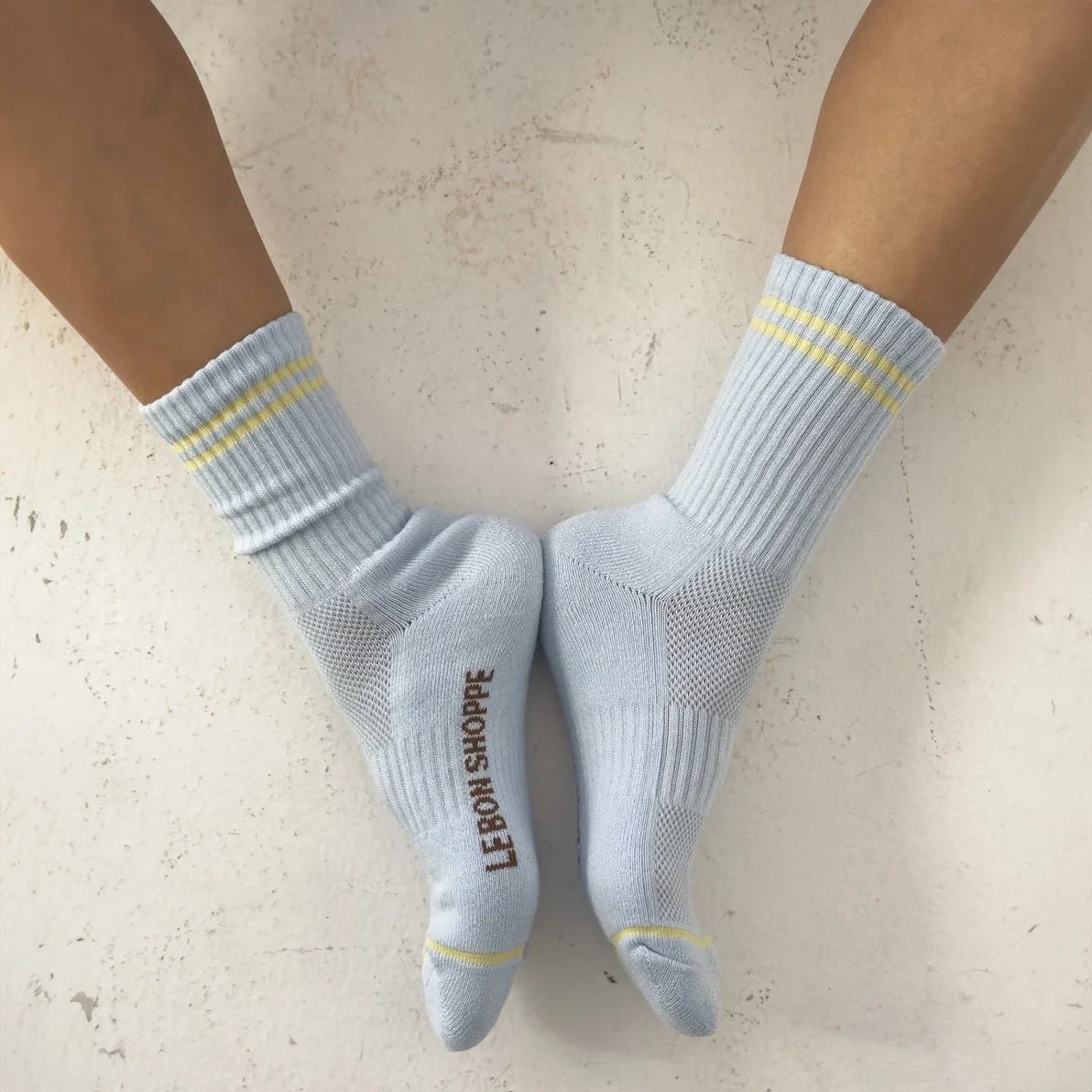 Boyfriend Socks: Pastel Sky - Image 2