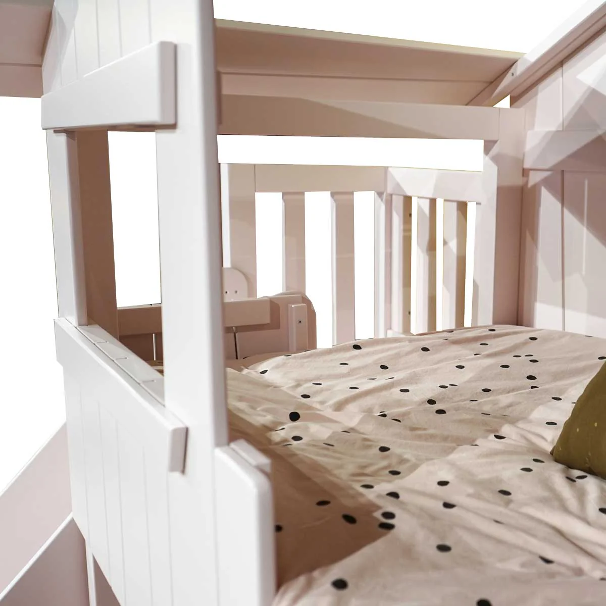 Tree house Bunk Bed with Slide and Side Platform - Image 7