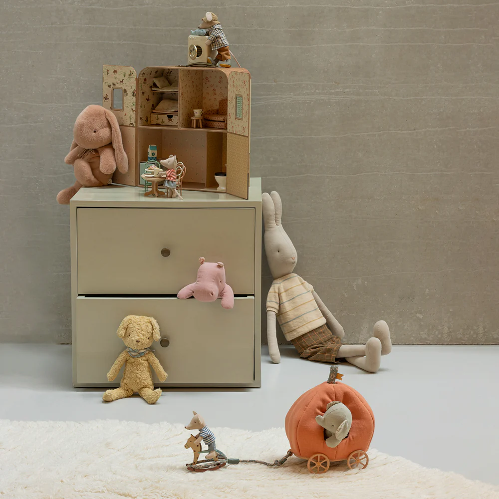 Bunny Plush, Medium - Cream Peach - Image 2