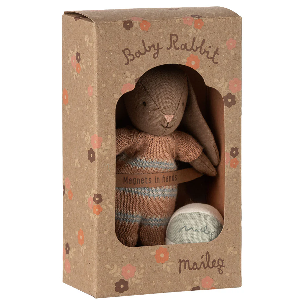 Bunny set, Micro - Brown - Dusty rose - Image 4