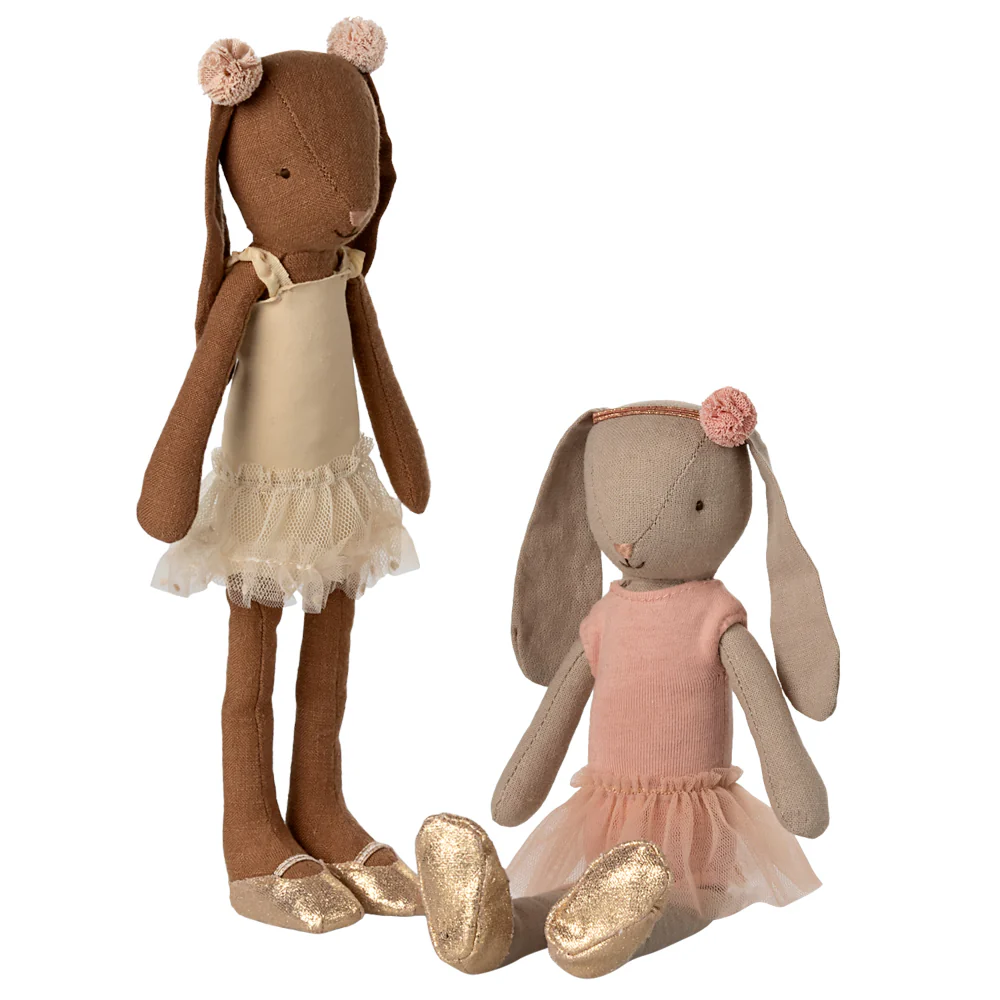 Bunny, Size 2 - Chocolate Brown - Ballet Suit and Skirt Cream - Image 4