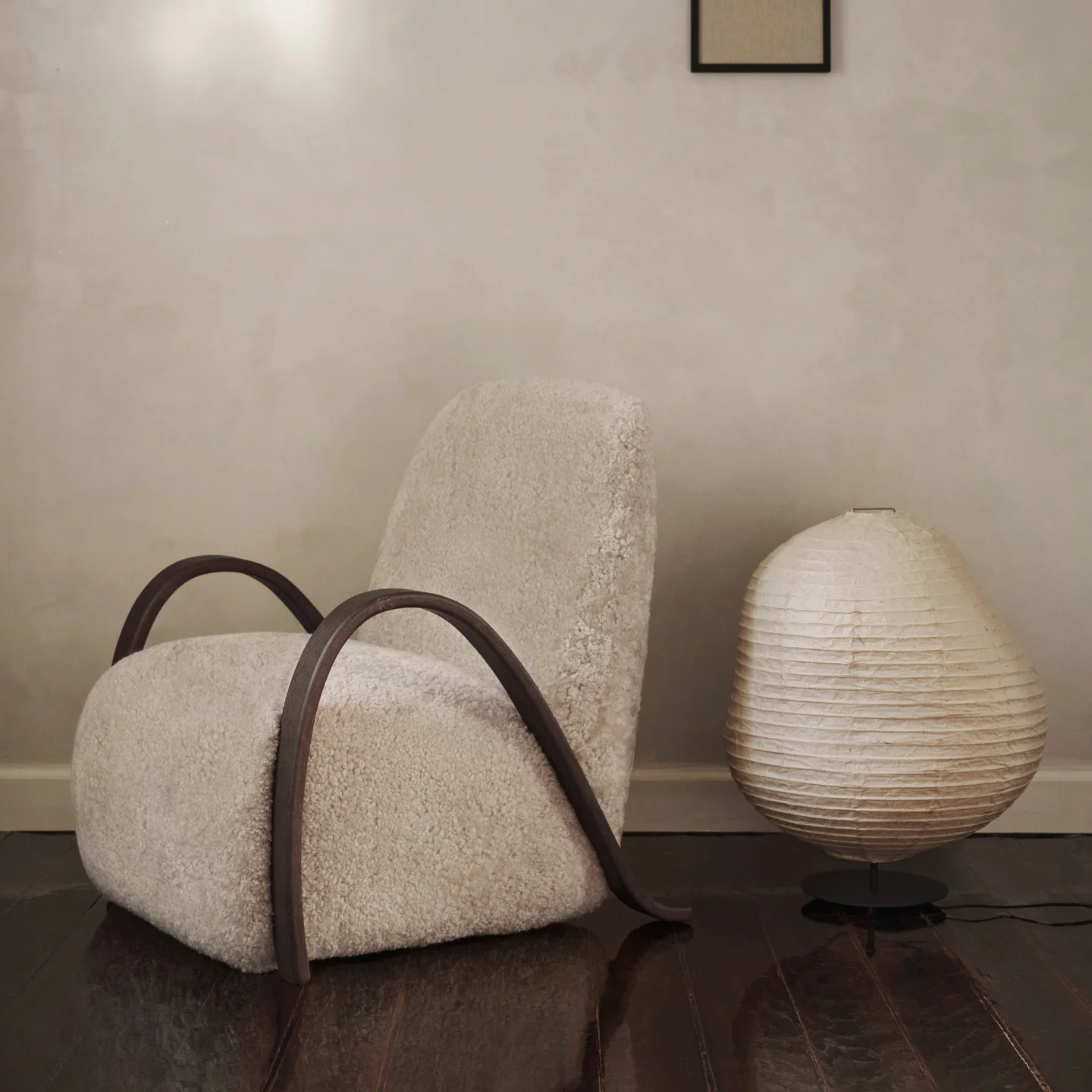 Buur Lounge Chair Sheepskin - Dark St./Moonlight - Image 2
