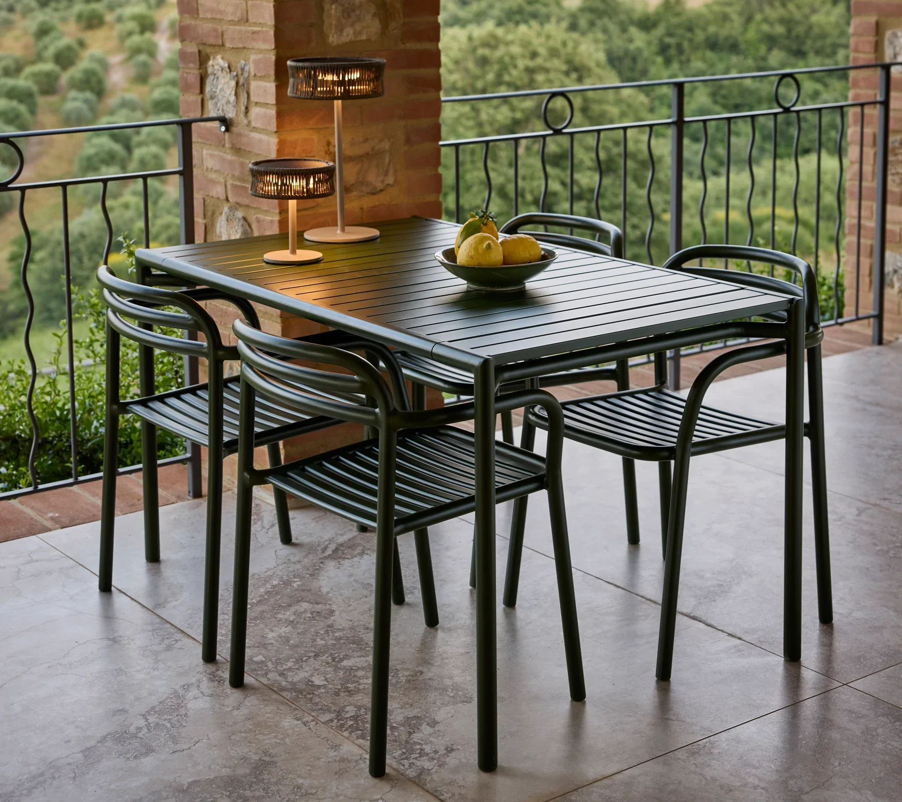 Cane-Line Bliss Arm Chair Stackable - Image 10