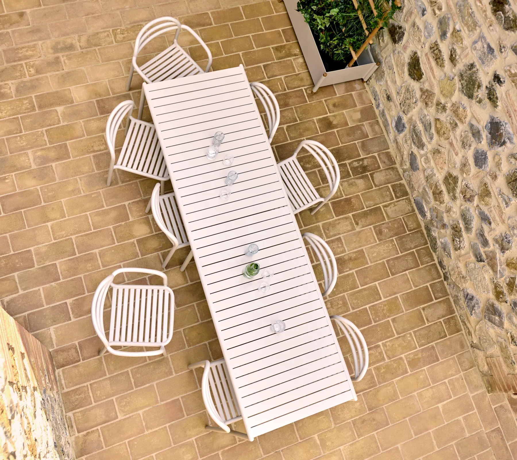 Cane-Line Bliss Arm Chair Stackable - Image 14