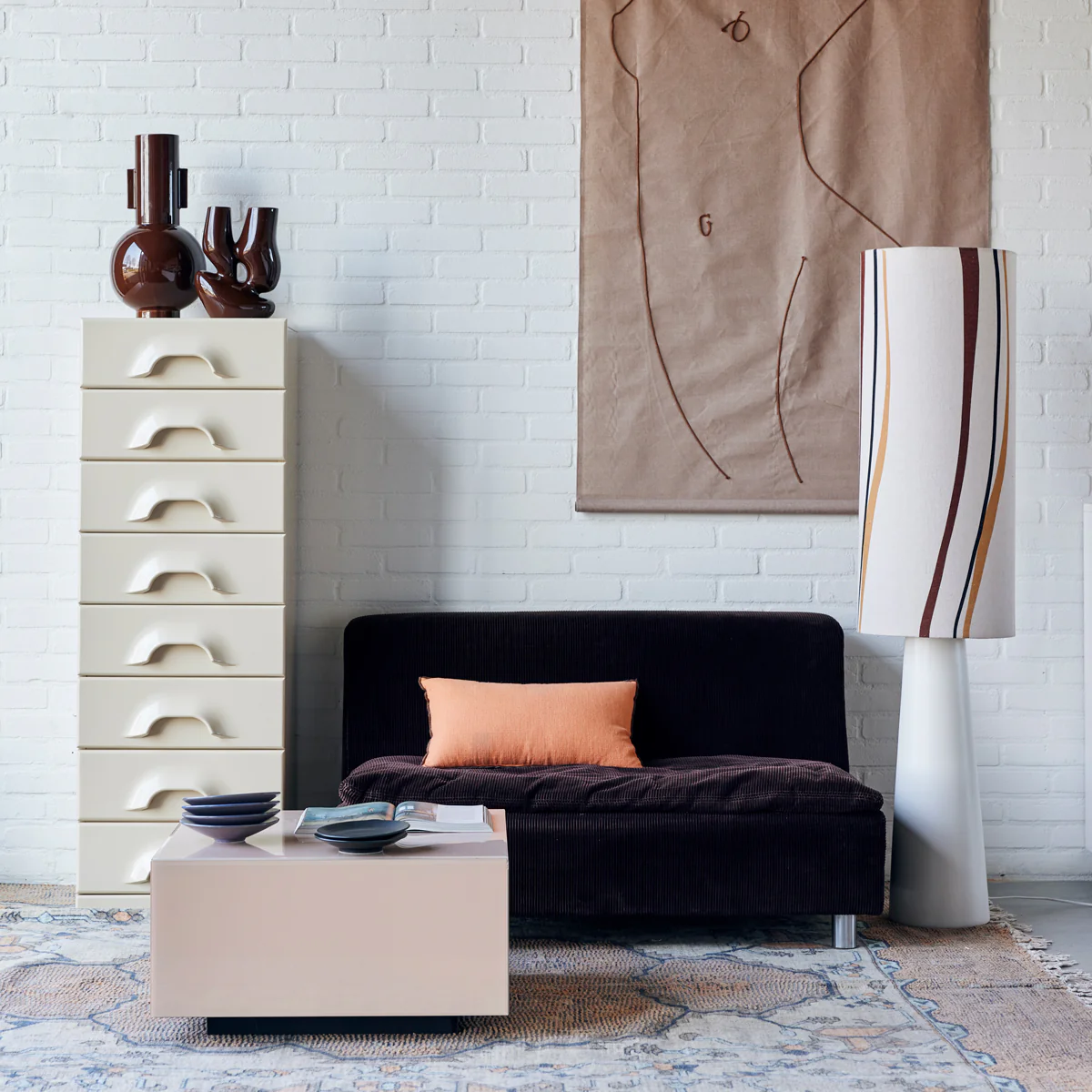 Ceramic Floor Lamp Base XL Cream - Image 2
